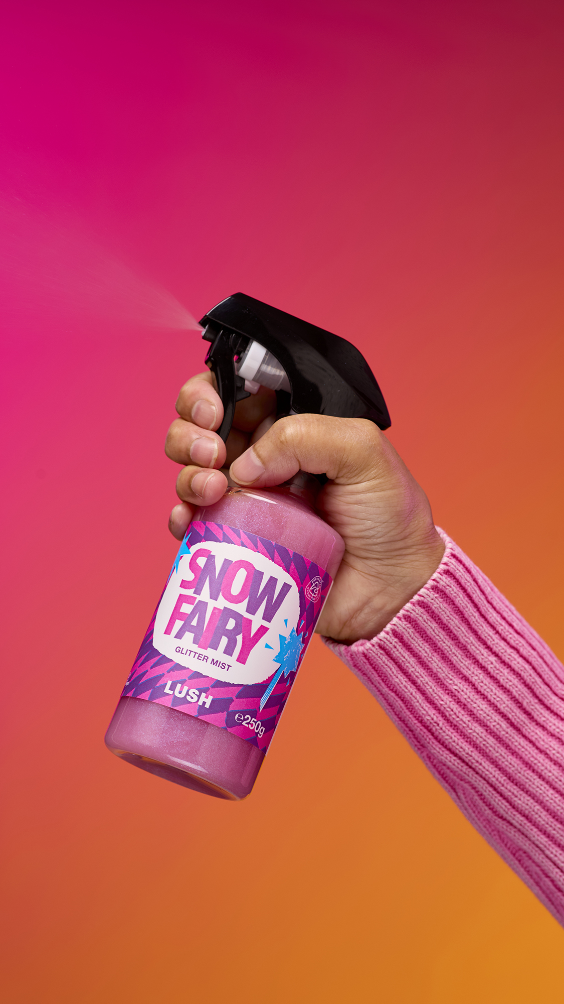 グリッターミスト | フレグランス & スパークリングボディグリッター